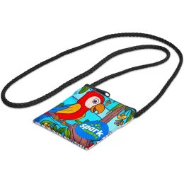 Pre-Production Sample Hoppla Sani Tuck Money Neck Pouch - BLACK