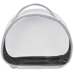 Pre-Production Sample Hoppla Aloe Toiletry Bag With PVC Front Window - GREY