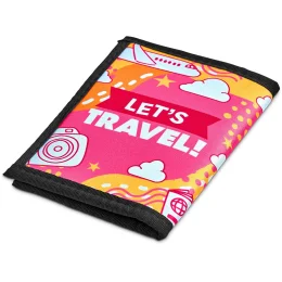 Pre-Production Sample Hoppla Zambezi Neoprene Passport Cover - BLACK
