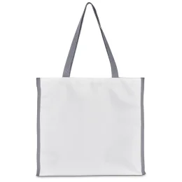 Pre-Production Sample Hoppla Iceland Large Polyester Tote Cooler Bag - GREY