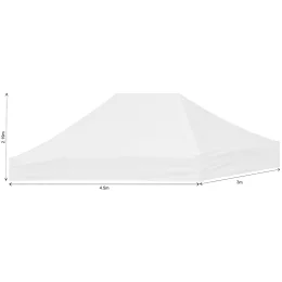 Ovation Sublimated Gazebo 4.5m X 3m - Roof  (Excludes Hardware)