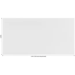 Legend Curved Banner Wall Skin with Wings 4.4m x 2.25m (Excludes Hardware)