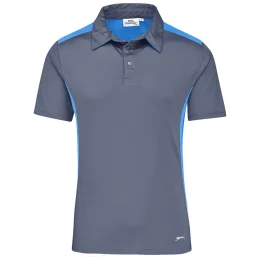 Mens Glendower Golf Shirt - AQUA - 4XL