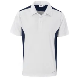 Mens Glendower Golf Shirt - WHITE - S