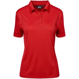 Ladies Hydro Golf Shirt - RED - XL