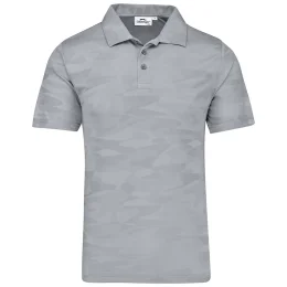 Mens Volition Golf Shirt - GREY - L
