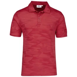 Mens Volition Golf Shirt - RED - XL