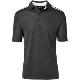 Mens Simola Golf Shirt - CHARCOAL - 2XL