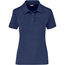 Ladies Riviera Golf Shirt - NAVY - L