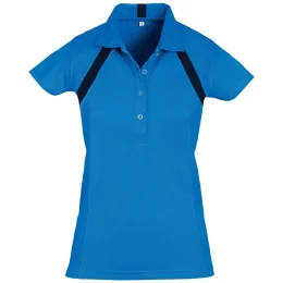 Ladies Jebel Golf Shirt - BLUE - M