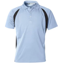Mens Apex Golf Shirt - LIGHT BLUE - 4XL