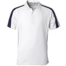 Mens Horizon Golf Shirt - WHITE - 5XL