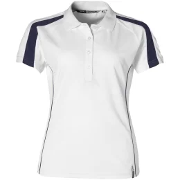 Ladies Horizon Golf Shirt - WHITE - 2XL