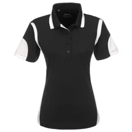 Ladies Genesis Golf Shirt - BLACK - M