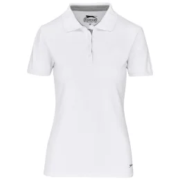 Ladies Hacker Golf Shirt - WHITE - L