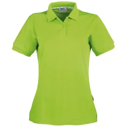 Ladies Crest Golf Shirt - GREEN - XL