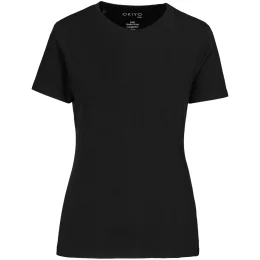 Ladies Okiyo Yuugen Organic T-Shirt - BLACK - L