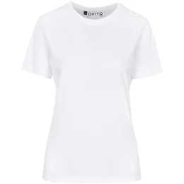 Ladies Okiyo Yuugen Organic T-Shirt - WHITE - 4XL