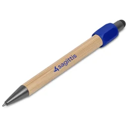 Altitude Zendo Spinner Stylus Ball Pen - BLUE