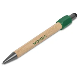 Altitude Zendo Spinner Stylus Ball Pen - GREEN
