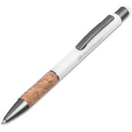 Okiyo Denki Stylus Ball Pen - SOLID WHITE
